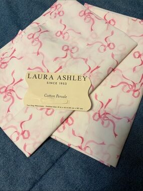 Laura Ashley KING pillowcase set